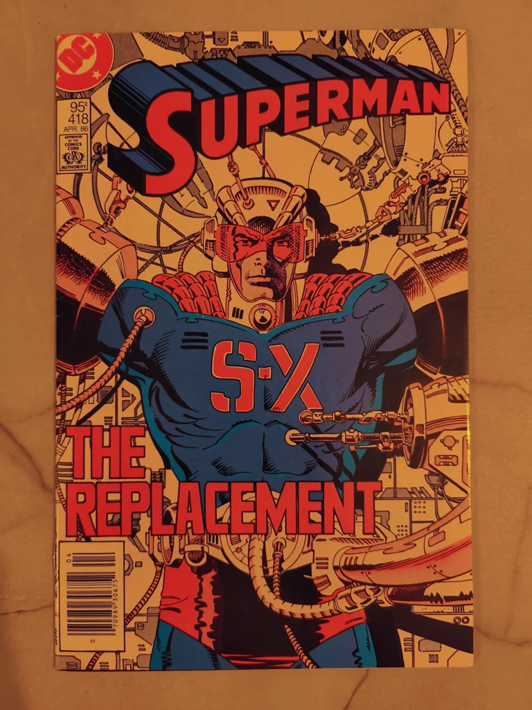 DC Comics Superman #418 - S-X: The Replacement - 1986 – Image 2