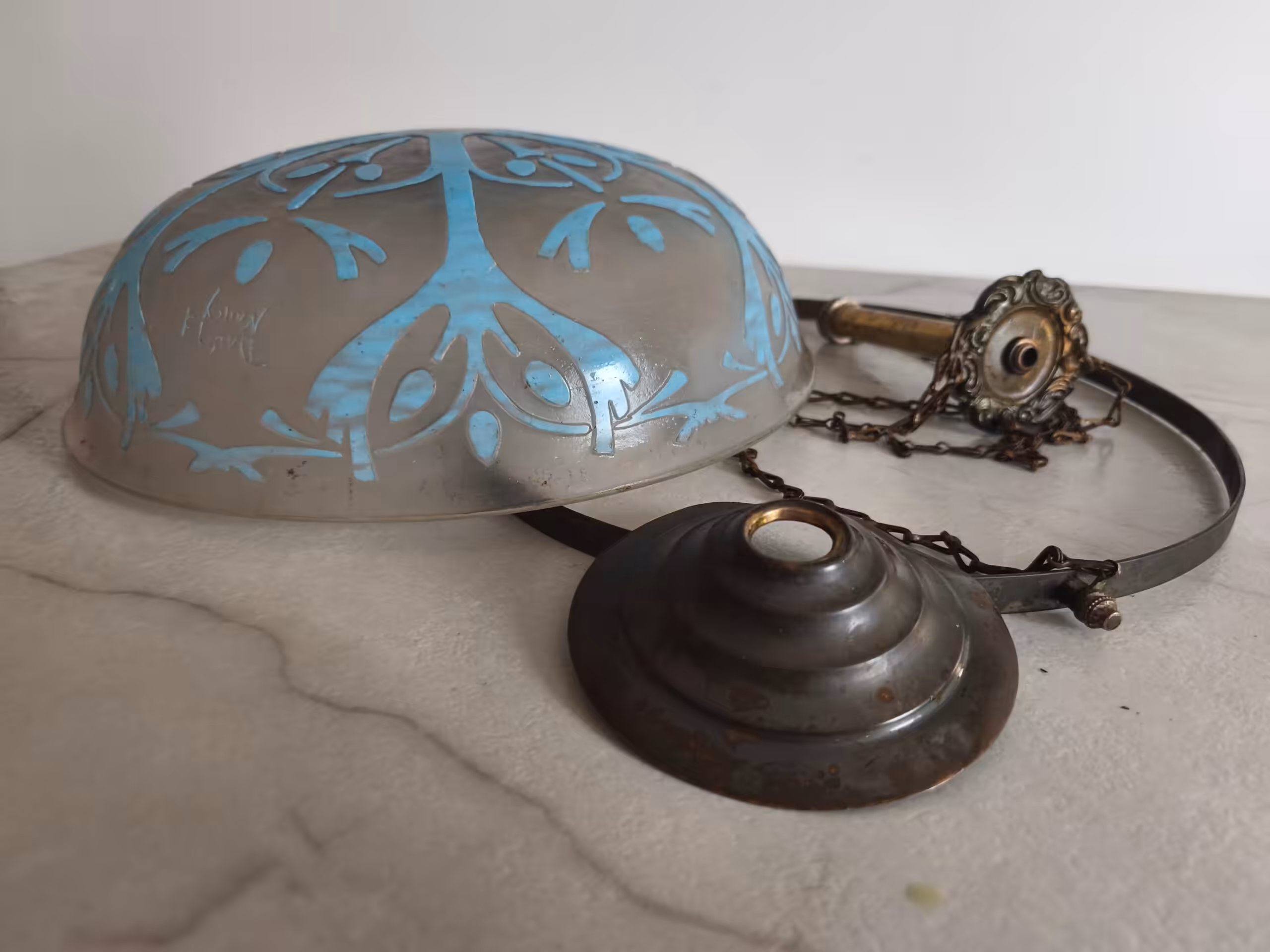 Lustre Daum Nancy (Art Nouveau)