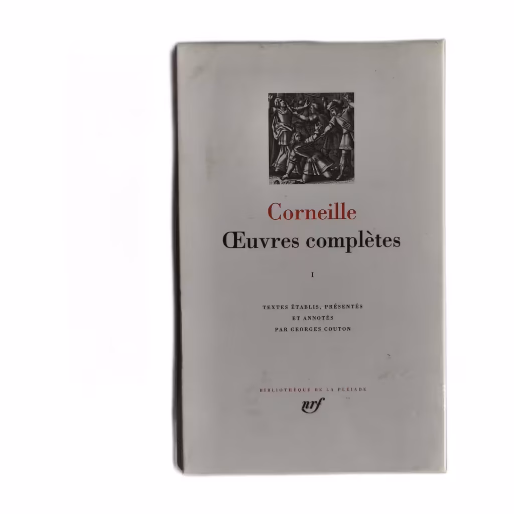 Livre relié des Œuvres Complètes de Corneille