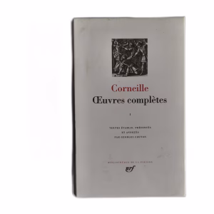 Livre relié des Œuvres Complètes de Corneille
