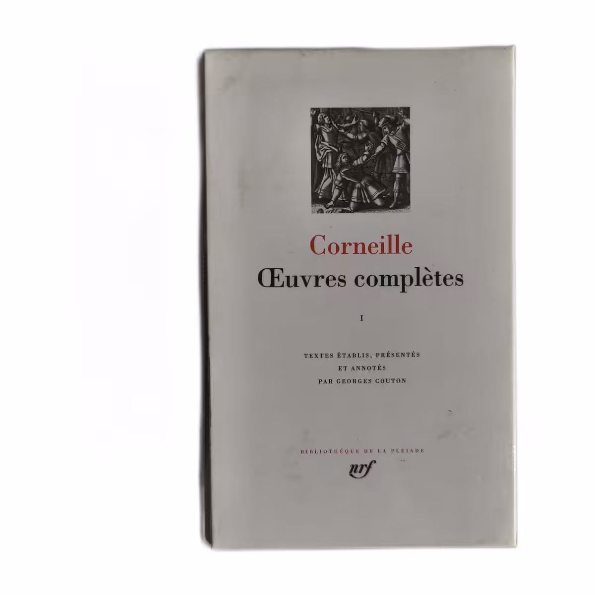 Livre relié des Œuvres Complètes de Corneille