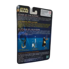 Dos du blister de la figurine Star Wars Chancelier Suprême Palpatine par Hasbro avec descriptif