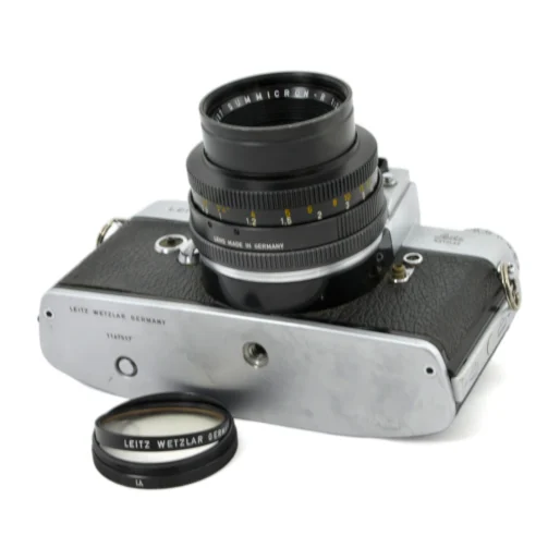 Vue de dessus du Leicaflex