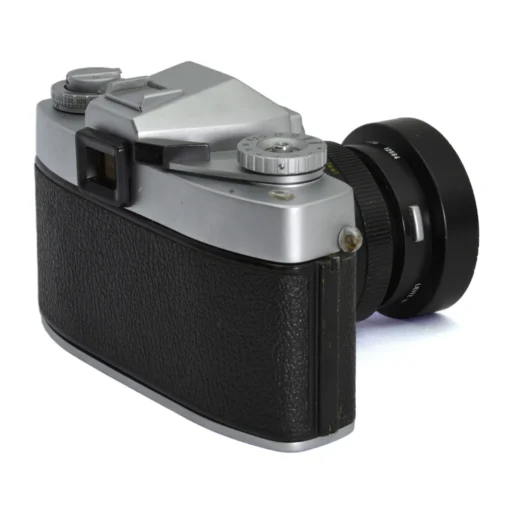 Vue arrière du boîtier Leicaflex montrant le viseur