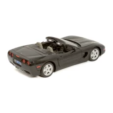 Vue arrière de la voiture de collection Chevrolet Corvette C5 Bburago