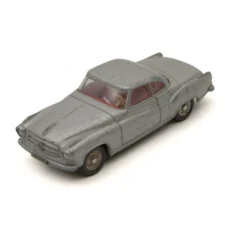 Voiture miniature Dinky Toys Borgward Isabella grise vue de trois quarts avant