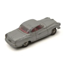 Voiture miniature Dinky Toys Borgward Isabella grise vue de trois quarts arrière