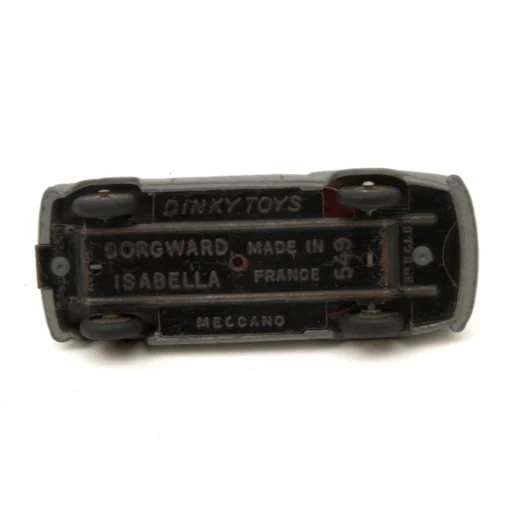 Châssis de la miniature Dinky Toys 549 Borgward Isabella Made in France