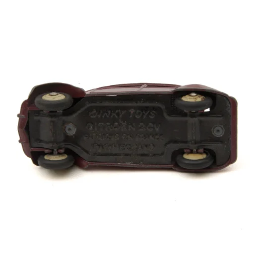 Châssis noir de la Dinky Toys Citroën 2CV Fabriqué en France par Meccano
