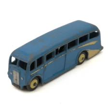 Autocar miniature Dinky Toys Luxury Coach bleu et jaune