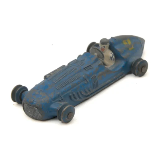 Voiture miniature Dinky Toys Talbot Lago 23H bleue vue de trois quarts avant