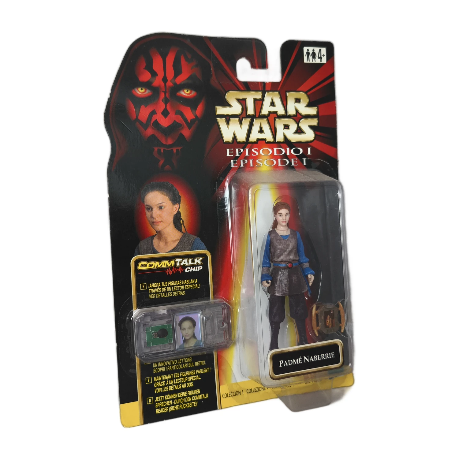 Figurine Star Wars Episode I Padmé Naberrie sous blister face avant