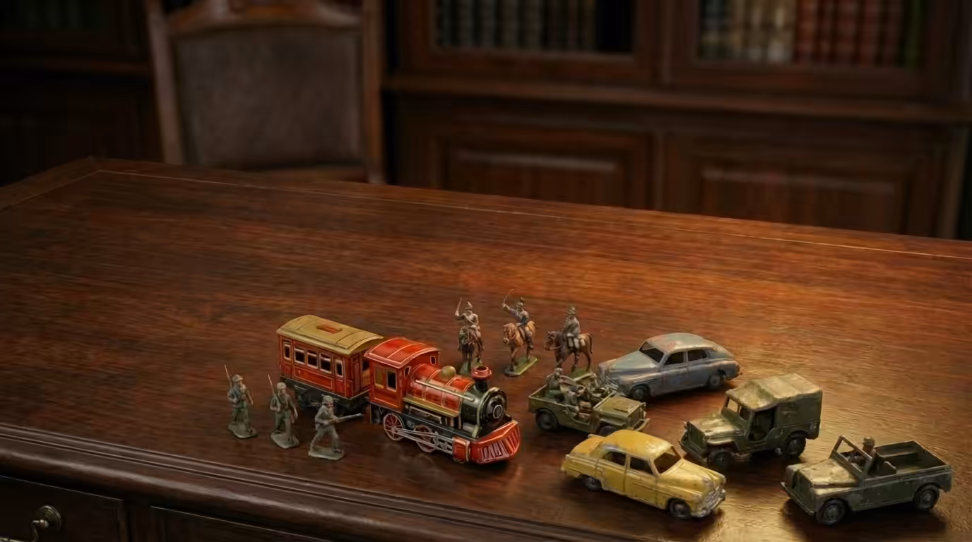 Figurines Anciennes : 3 détails qui transforment un jouet en pièce de collection