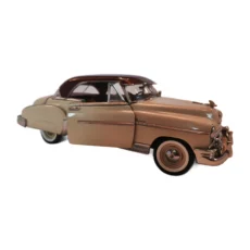 Voiture miniature Franklin Mint 1950 Chevrolet Bel Air vue de profil avec porte ouverte