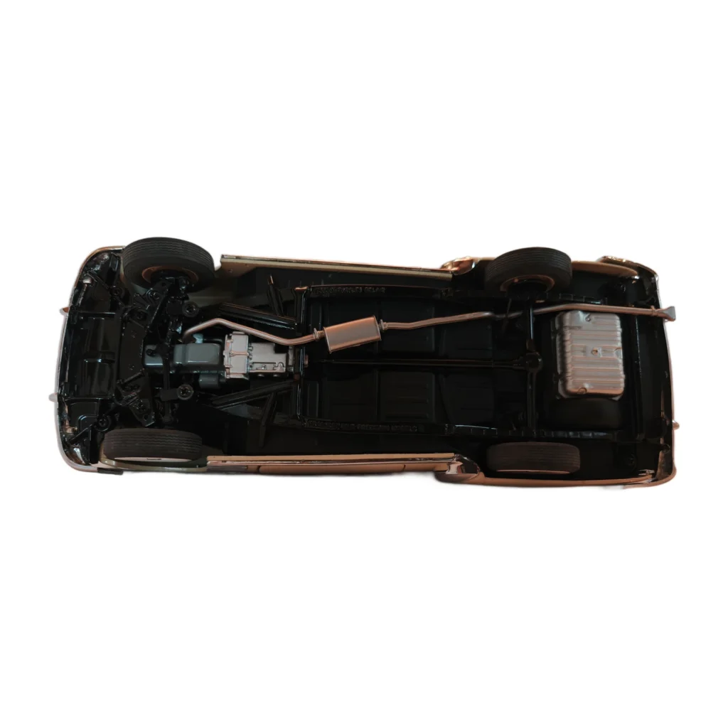 Châssis de la voiture miniature Franklin Mint avec inscriptions 1950 Chevrolet Bel Air