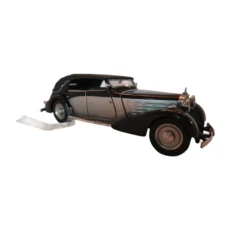 Voiture miniature Franklin Mint 1932 Maybach Zeppelin vue de profil