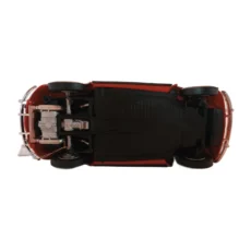 Vue de dessous du châssis de la miniature Franklin Mint VW 1967