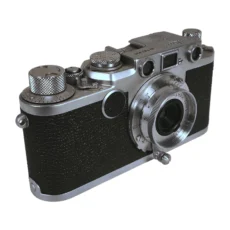 Appareil photo télémétrique Leica IIf chromé avec objectif Leitz Hektor 28mm f/6.3