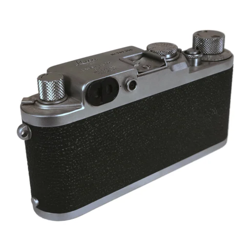 Dos du boîtier Leica IIf avec viseur