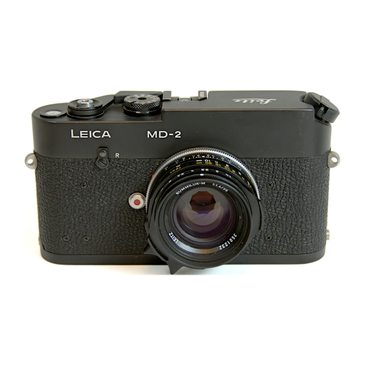 Leica MD2 Sumilux 35 mm de face