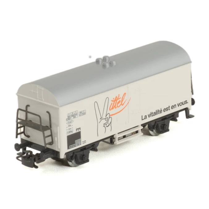Wagon de marchandises Märklin Vittel échelle HO sorti de sa boîte