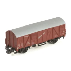 Wagon de marchandises couvert Märklin 4637 Bananen marron avec toit argenté échelle HO