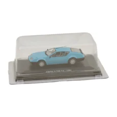 Miniature Alpine A 310 V6 1981 protégée dans sa vitrine en plastique transparente d'origine