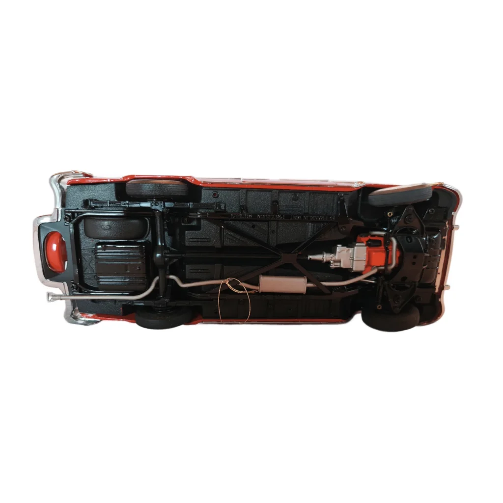 Châssis détaillé miniature Franklin Mint Chevrolet Bel Air 1955