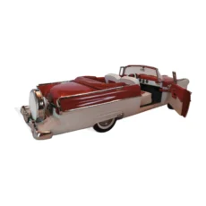 Miniature Franklin Mint Ford Fairlane Sunliner 1956 vue arrière avec portière ouverte et kit Continental