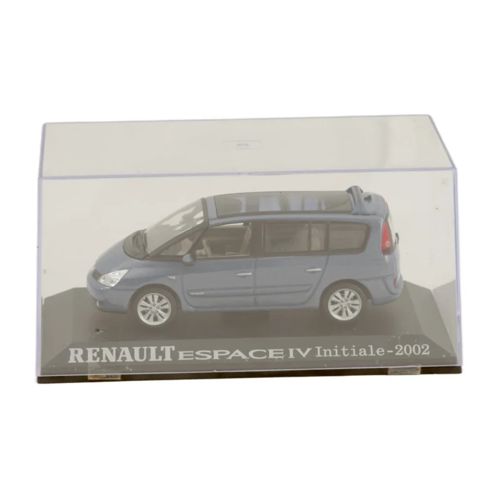 Miniature Renault Espace IV Initiale 2002 dans sa boîte vitrine transparente d'origine