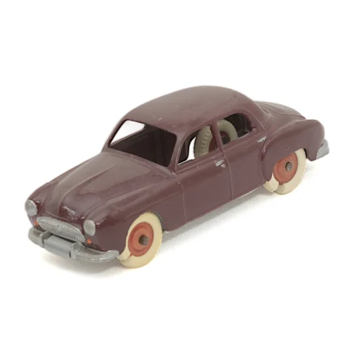 Voiture miniature Renault Frégate bordeaux vue de trois quarts avant