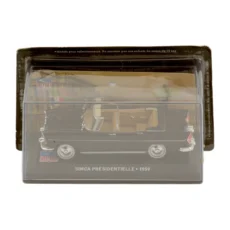 Voiture miniature Simca Présidentielle 1959 noire à l'échelle 1/43 dans sa boîte vitrine d'origine