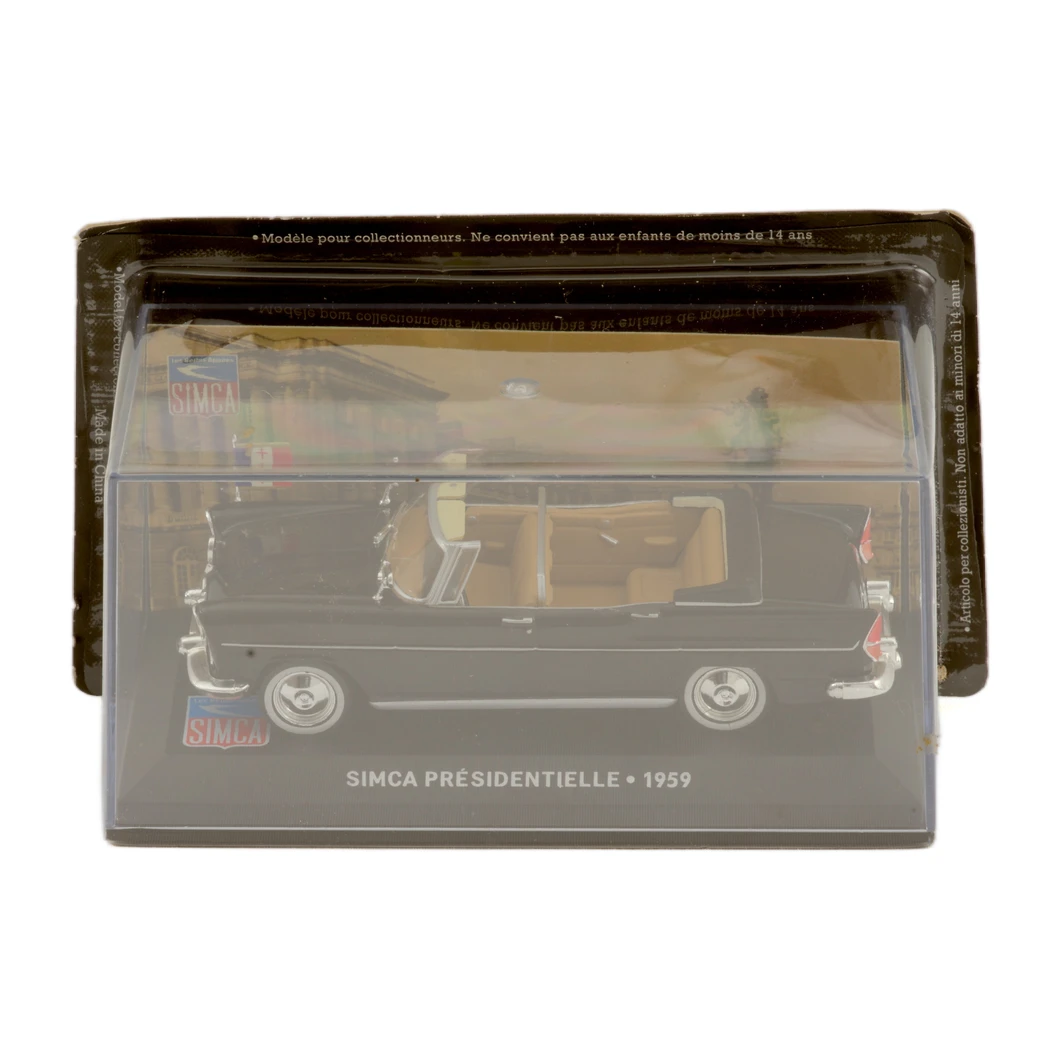 Voiture miniature Simca Présidentielle 1959 noire à l