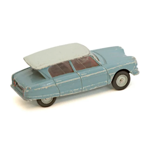Voiture miniature Norev Citroën Ami 6 bleue vue arrière 3/4