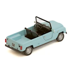 Miniature Norev Renault Rodeo 1/43 bleu ciel vue de trois quarts arrière