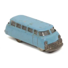Autobus miniature Schuco Mirako 1004 en tôle bleue