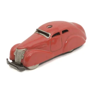 Voiture mécanique ancienne Schuco Patent 3000 en tôle rouge