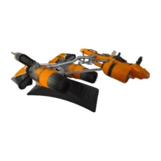 Vue arrière du vaisseau Sebulba Action Fleet montrant le socle noir