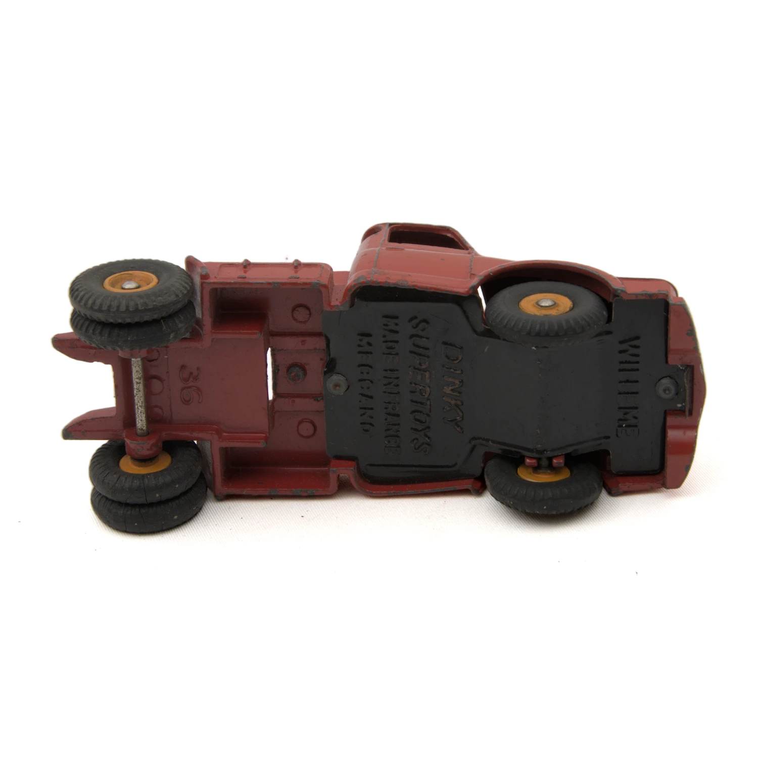 Tracteur Willème Dinky Supertoys 36 rouge