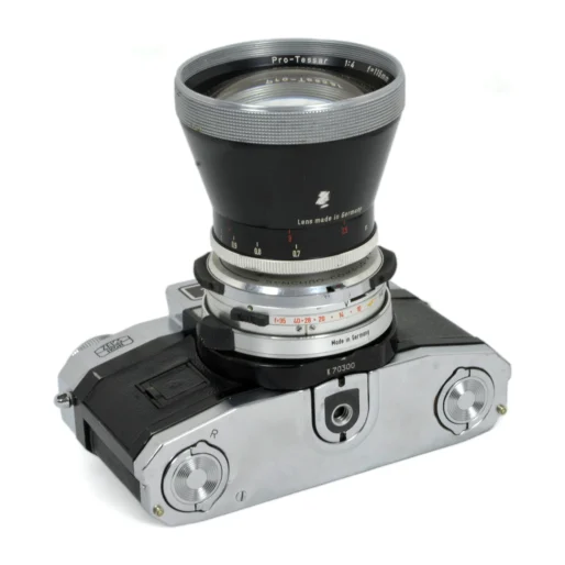 Appareil Photo Reflex Zeiss Ikon Contaflex S-matic avec Objectif Pro-Tessar 115mm f/4