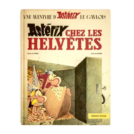 Couverture de la BD Astérix chez les Helvètes