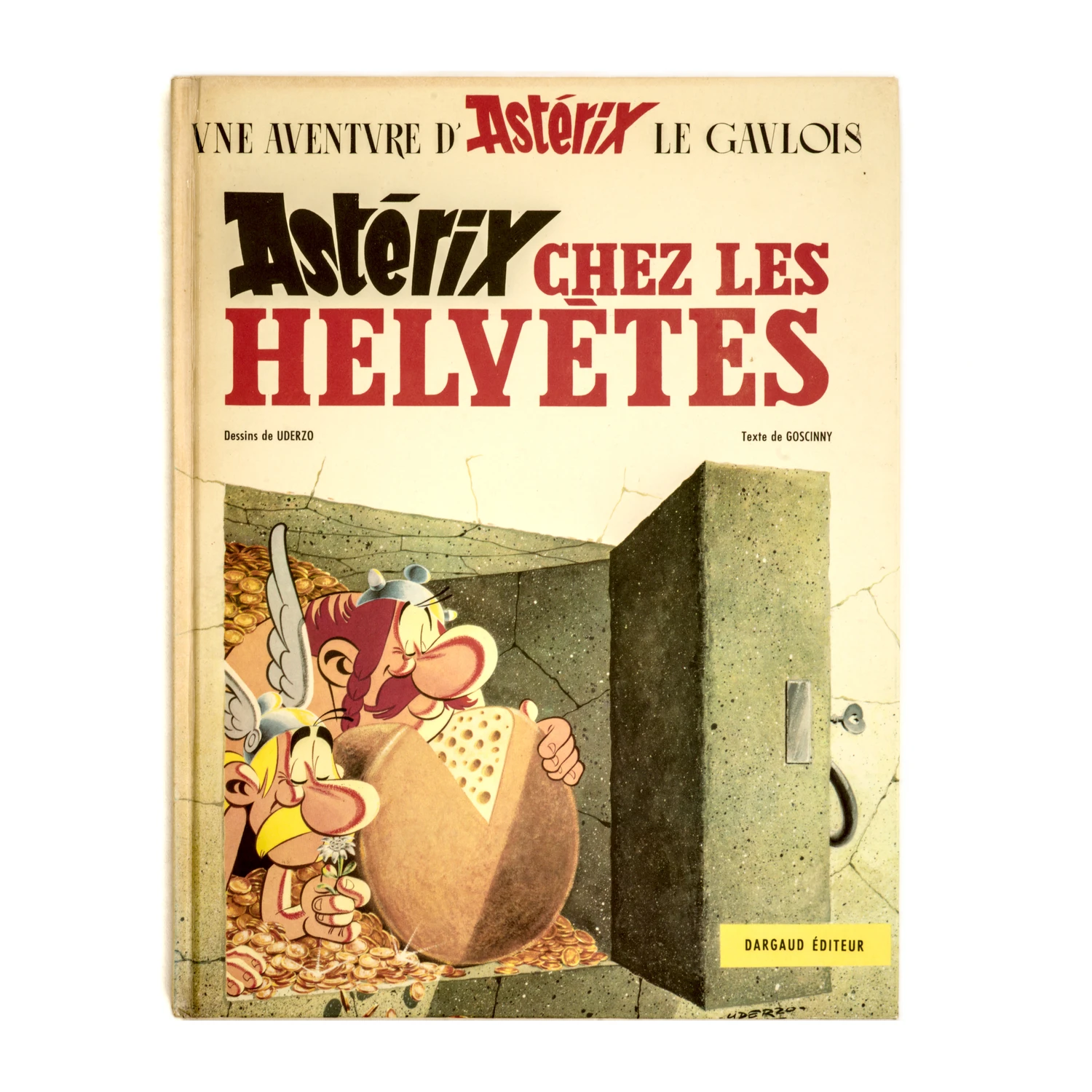 Couverture de la BD Astérix chez les Helvètes