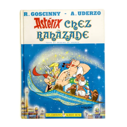 Couverture avant de la bande dessinée Astérix chez Rahàzade