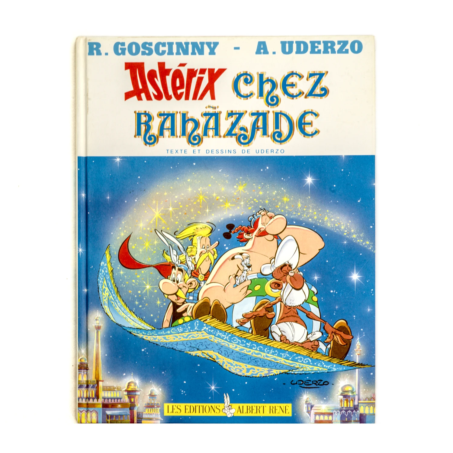 Couverture de la bande dessinée Astérix chez Rahàzade