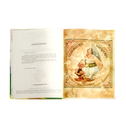 Dos de l'album Astérix avec la mention Ne peut être vendu séparément