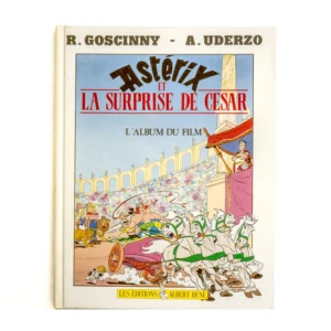 Couverture de l'album du film Astérix et la surprise de César
