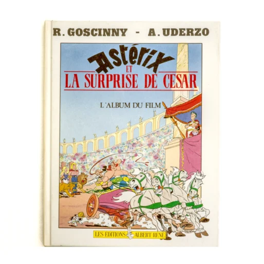 Couverture de l'album du film Astérix et la surprise de César