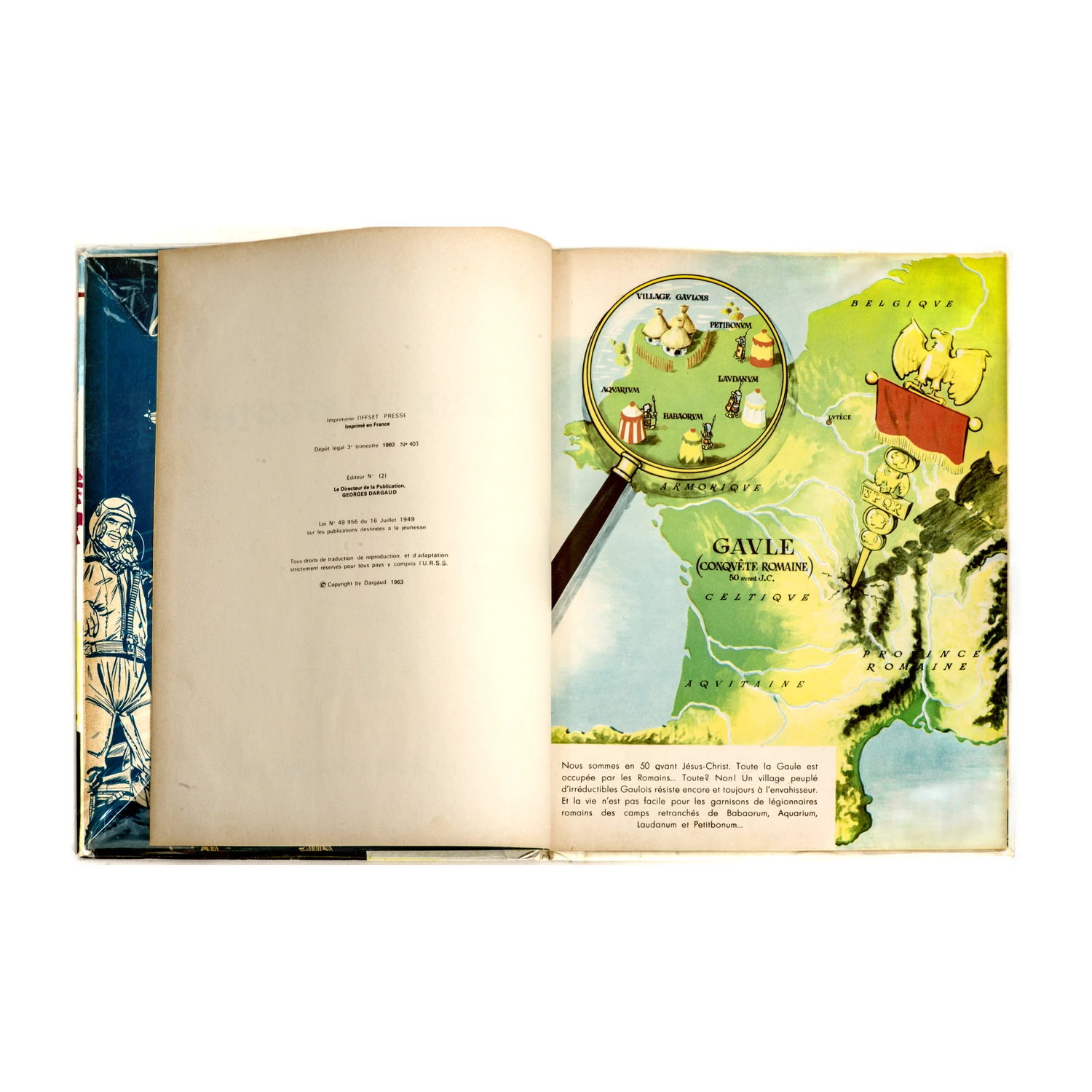 4ème plat de la BD Astérix et les Goths avec liste des albums parus