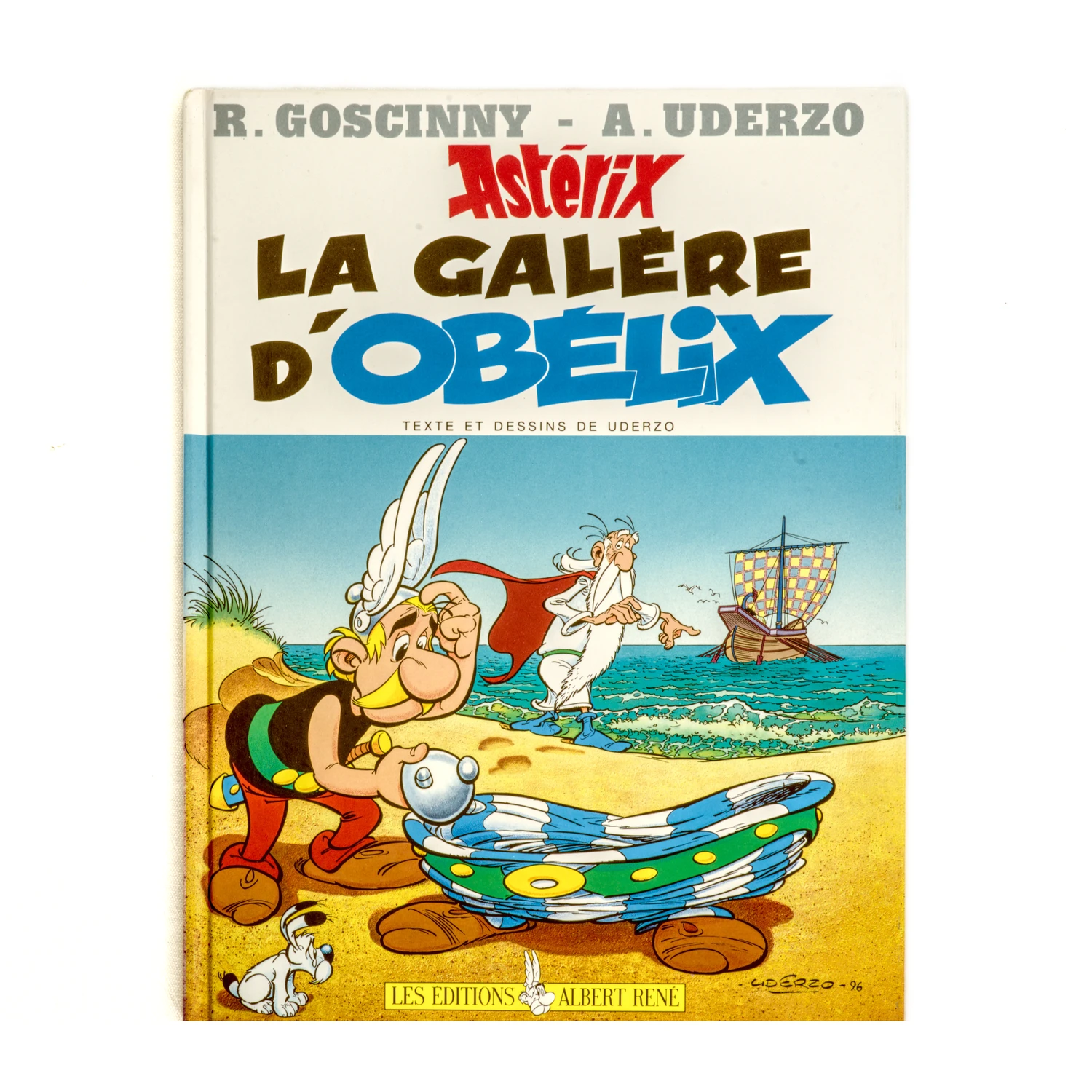 Couverture de la bande dessinée Astérix La Galère d