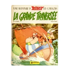 Couverture avant de la bande dessinée Astérix La Grande Traversée